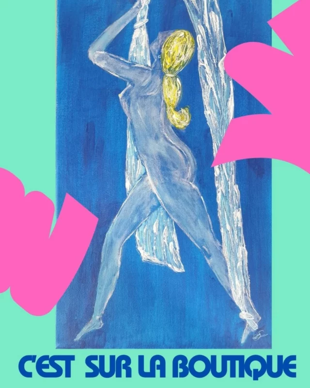 "Suspendue entre ciel et rêve, cette silhouette aérienne incarne la grâce et la liberté."
Une femme suspendue dans les airs, entre force et légèreté.
Cette peinture évoque l’élan, la force féminine et l'élégance du corps en suspension.
Peinture originale – acrylique sur toile.

Pour les passionnés de mouvement et de poésie visuelle.

Disponible sur ma boutique (lien en bio) – DM pour infos
#artcontemporain #peintureoriginale #danseaérienne #artfeminin #blueart #artcollector